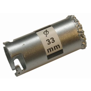 BGS technic Bohrkrone für Fliesenlochbohrer | Ø 33 mm
