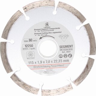 Kraftmann Segment-Trennscheibe | Ø 115 mm
