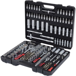 KS-TOOLS 1/4"+3/8"+1/2" Steckschlüssel-Satz, 179-tlg.