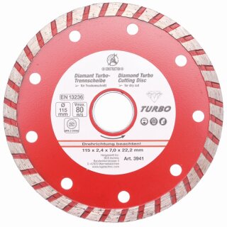 Kraftmann Turbo-Trennscheibe | Ø 115 mm