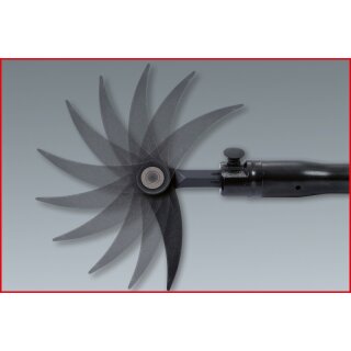 KS-TOOLS Teleskop Gelenk-Rollkopf-Hebeleisen, 865-1350mm