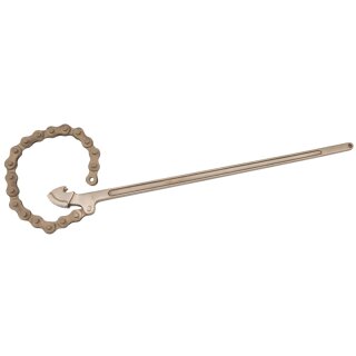 KS-TOOLS BRONZEplus Kettenrohrzange Ø max.100mm leichte Ausführung