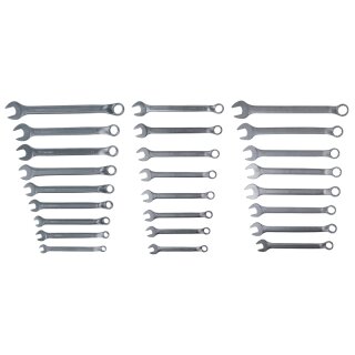 KS-TOOLS CLASSIC Ringmaulschlüssel-Satz, 25-tlg. gekröpft, 6-32mm