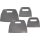 KS-TOOLS Profi-Schutztafel-Satz, 4-tlg.