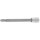 BGS technic Bit-Einsatz | Länge 100 mm | Antrieb Innenvierkant 6,3 mm (1/4") | T-Profil (für Torx) mit Bohrung T30