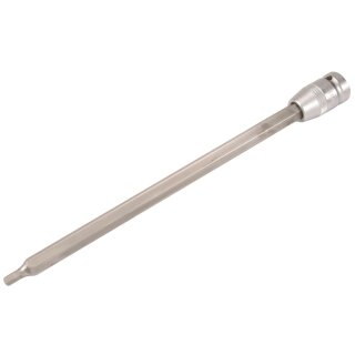 BGS technic Bit-Einsatz | Länge 240 mm  | Antrieb Innenvierkant 12,5 mm (1/2") | Innensechskant 5 mm