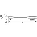 KS-TOOLS 3/4" Umschaltknarre, 72 Zahn
