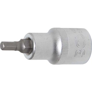 BGS technic Bit-Einsatz | Antrieb Innenvierkant 12,5 mm (1/2") | Innensechskant 5 mm