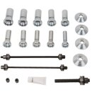 KS-TOOLS Stufen-Druckhülsen-Satz, 22-tlg.