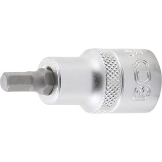 BGS technic Bit-Einsatz | Antrieb Innenvierkant 12,5 mm (1/2") | Innensechskant 6 mm