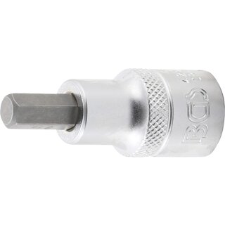 BGS technic Bit-Einsatz | Antrieb Innenvierkant 12,5 mm (1/2") | Innensechskant 8 mm