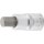 BGS technic Bit-Einsatz | Antrieb Innenvierkant 12,5 mm (1/2") | Innensechskant 12 mm
