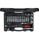 KS-TOOLS 1/2" CHROMEplus Steckschlüssel-Satz,...