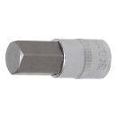 BGS technic Bit-Einsatz | Länge 70 mm | Antrieb Innenvierkant 12,5 mm (1/2") | Innensechskant 22 mm
