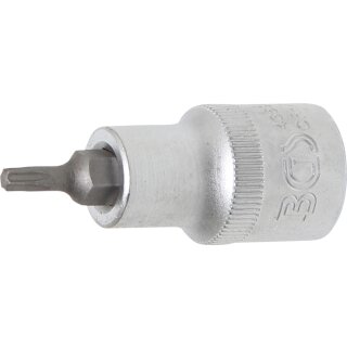 BGS technic Bit-Einsatz | Antrieb Innenvierkant 12,5 mm (1/2") | T-Profil (für Torx) T20
