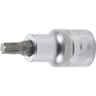 BGS technic Bit-Einsatz | Antrieb Innenvierkant 12,5 mm (1/2") | T-Profil (für Torx) T40