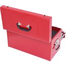 KS-TOOLS Werkzeugtruhe mit 3 Schubladen-rot, L508xH255xB303mm