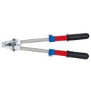 KS-TOOLS Kabelschere mit Schutzisolierung, Teleskopgriff, 360-520mm