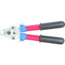 KS-TOOLS Kabelschere mit Schutzisolierung, Teleskopgriff, 360-520mm