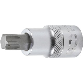BGS technic Bit-Einsatz | Antrieb Innenvierkant 12,5 mm (1/2") | T-Profil (für Torx) T55