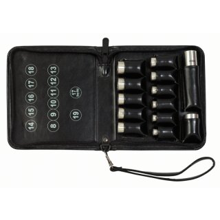 KS-TOOLS TITANplus Stecknuss-Satz, 13-tlg.