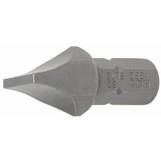 BGS technic Bit | Antrieb Außensechskant 8 mm (5/16") | Schlitz 12 mm