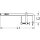 KS-TOOLS U-Schraubzwinge mit Knebel, 300x175mm