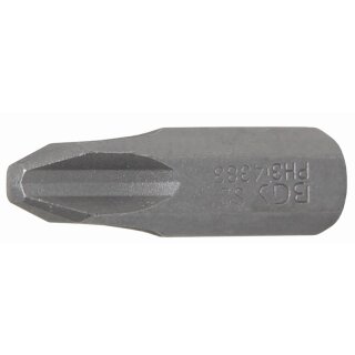 BGS technic Bit | Antrieb Außensechskant 8 mm (5/16") | Kreuzschlitz PH3
