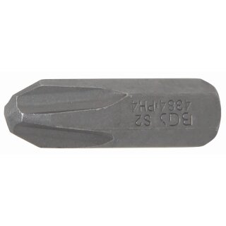 BGS technic Bit | Antrieb Außensechskant 8 mm (5/16") | Kreuzschlitz PH4