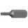BGS technic Bit | Antrieb Außensechskant 8 mm (5/16") | T-Profil (für Torx) mit Bohrung T15