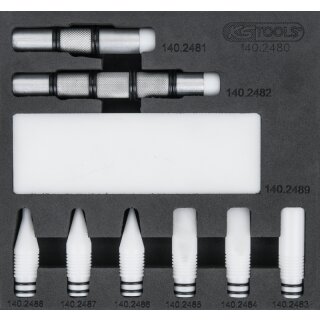 KS-TOOLS Rückschlagdorn-Satz, 10-tlg.