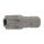 BGS technic Bit | Antrieb Außensechskant 8 mm (5/16") | T-Profil (für Torx) mit Bohrung T55