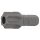BGS technic Bit | Antrieb Außensechskant 8 mm (5/16") | T-Profil (für Torx) mit Bohrung T60