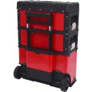 KS-TOOLS Fahrbarer Kunststoff-Stahlblech-Werkzeugkasten