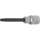 BGS technic Bit-Einsatz | Länge 100 mm | Antrieb Innenvierkant 12,5 mm (1/2") | T-Profil (für Torx) T40