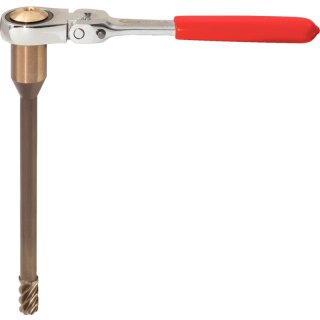 KS-TOOLS Reibahle für ABS-Sensoren mit abwinkelbarer Knarre, Ø 10,0 mm