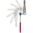 KS-TOOLS Reibahle für ABS-Sensoren mit abwinkelbarer Knarre, Ø 10,0 mm