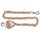 KS-TOOLS BRONZEplus Flaschenzug, 2 Ketten à 2,5 m, 1 t
