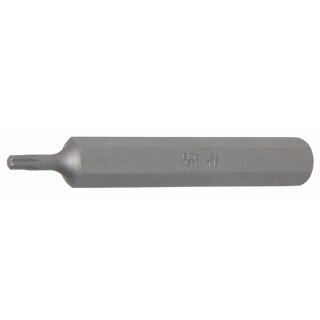 BGS technic Bit | Länge 75 mm | Antrieb Außensechskant 10 mm (3/8") | T-Profil (für Torx) T15