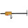 KS-TOOLS Hohlkolben-Hydraulik-Zylinder mit Spindel, 30 t