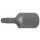 BGS technic Bit | Antrieb Außensechskant 10 mm (3/8") | T-Profil (für Torx) mit Bohrung T20