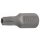 BGS technic Bit | Antrieb Außensechskant 10 mm (3/8") | T-Profil (für Torx) mit Bohrung T40