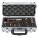 KS-TOOLS BERYLLIUMplus Steckschlüssel-Satz 1/4"...