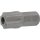 BGS technic Bit | Antrieb Außensechskant 10 mm (3/8") | T-Profil (für Torx) mit Bohrung T60