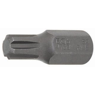 BGS technic Bit | Antrieb Außensechskant 10 mm (3/8") | Keil-Profil (für RIBE) M8