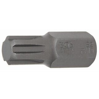 BGS technic Bit | Antrieb Außensechskant 10 mm (3/8") | Keil-Profil (für RIBE) M9