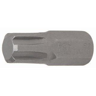 BGS technic Bit | Antrieb Außensechskant 10 mm (3/8") | Keil-Profil (für RIBE) M10