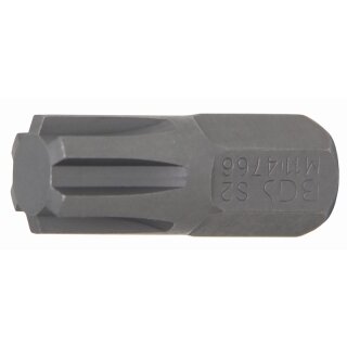 BGS technic Bit | Antrieb Außensechskant 10 mm (3/8") | Keil-Profil (für RIBE) M11