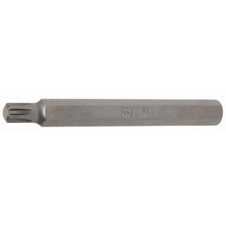 BGS technic Bit | Länge 100 mm | Antrieb Außensechskant 10 mm (3/8") | Keil-Profil (für RIBE) M8