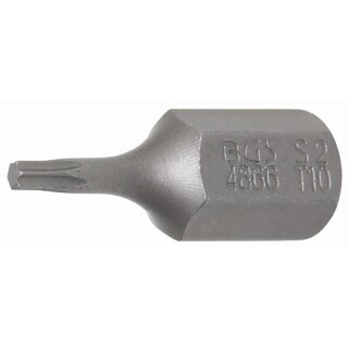 BGS technic Bit | Antrieb Außensechskant 10 mm (3/8") | T-Profil (für Torx) T10